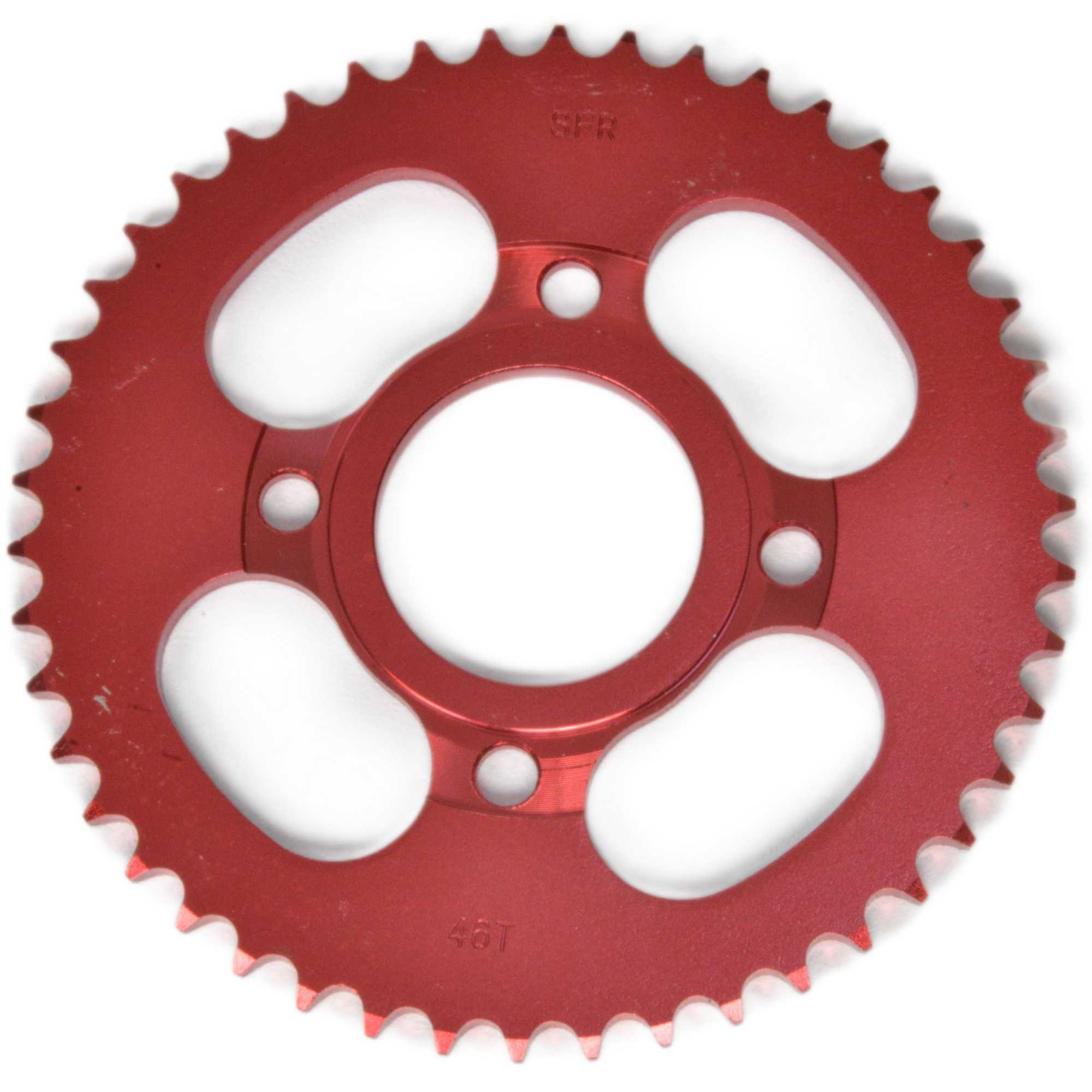 Венец, звезда ведомая (428H-46) SFR CG/CB 4х90х58 красная