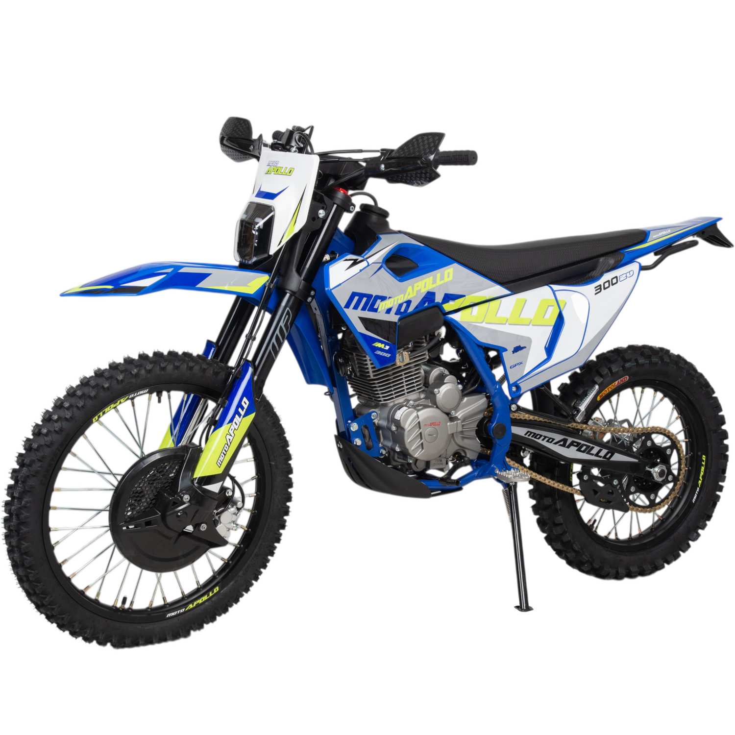 Мотоцикл Кросс Moto Apollo M3 300 (175FMM) синий 2026