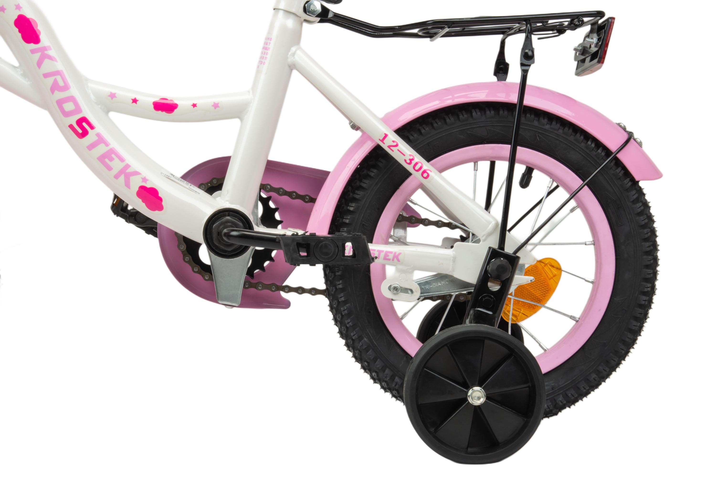 Велосипед 12" KROSTEK PLAY (розовый)