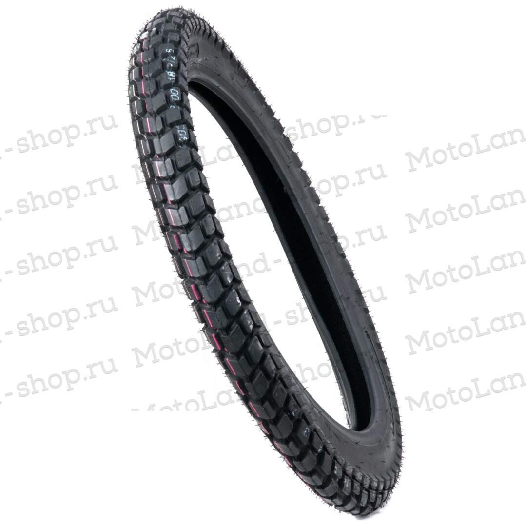 Покрышка мото 18" 3.00-18 P-126 Yuanxing