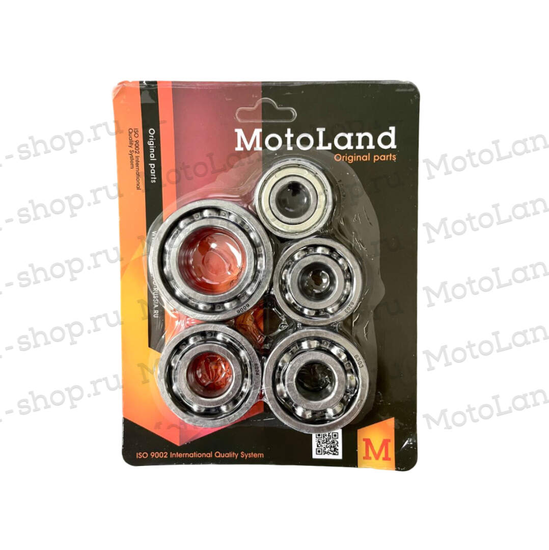 Набор подшипников двигателя 167FML (CG200-B) 