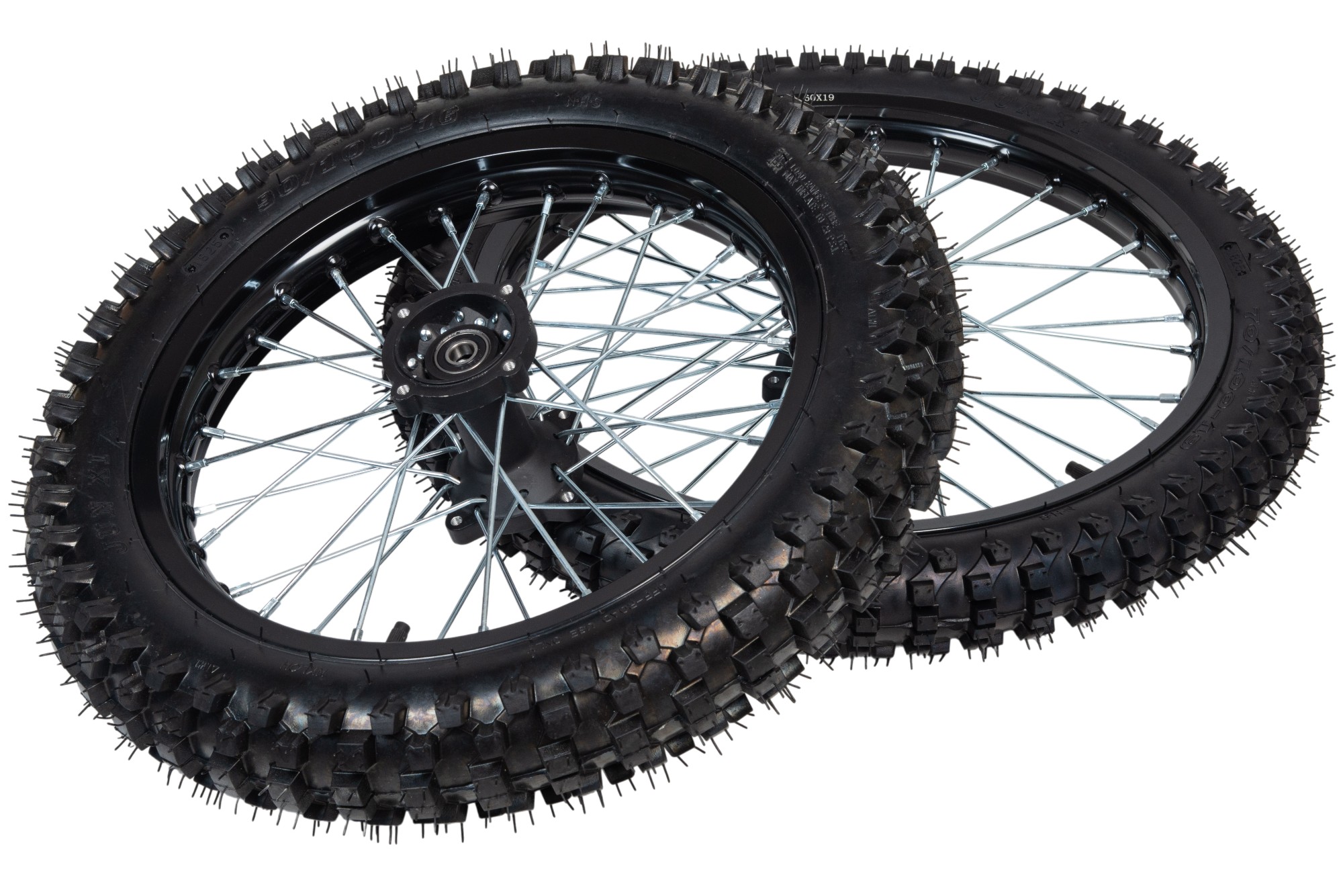 Обод в сборе алюминиевый (компл. 2 шт) 19/1.6/ 70/100   16/1.85 90/100