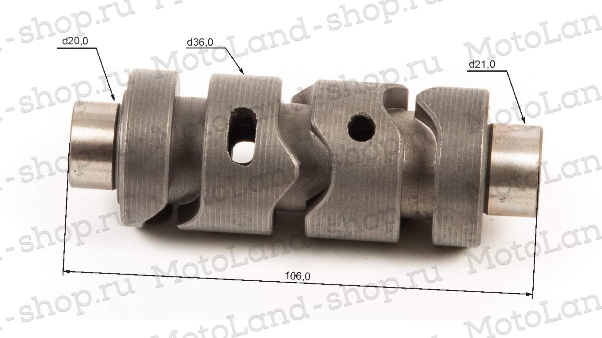 Копирный вал 165FMM (CB250D-G)