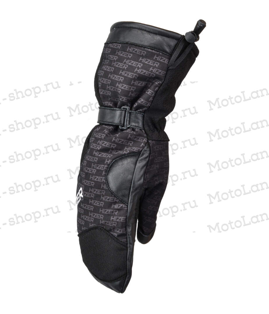 Перчатки для снегохода HIZER №3 black (XL)