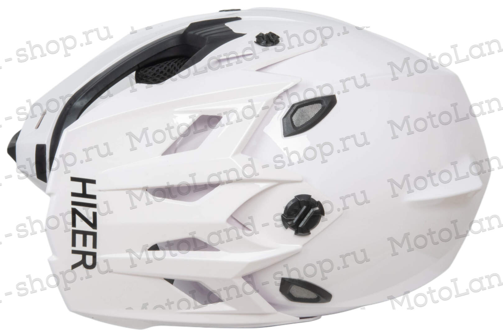 Шлем мото кроссовый HIZER J6801 №2 (M) white Шлем мото кроссовый HIZER J6801 №2 (M) white