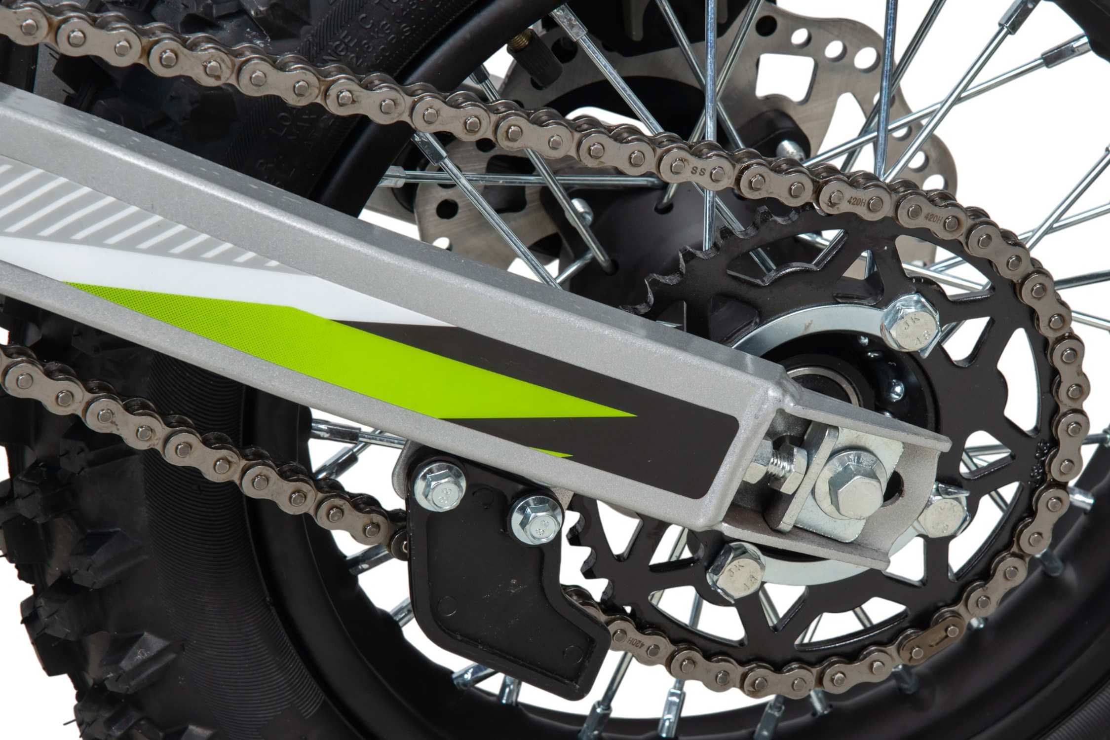 Питбайк Motoland 125 SX 125 E 14/12  зеленый