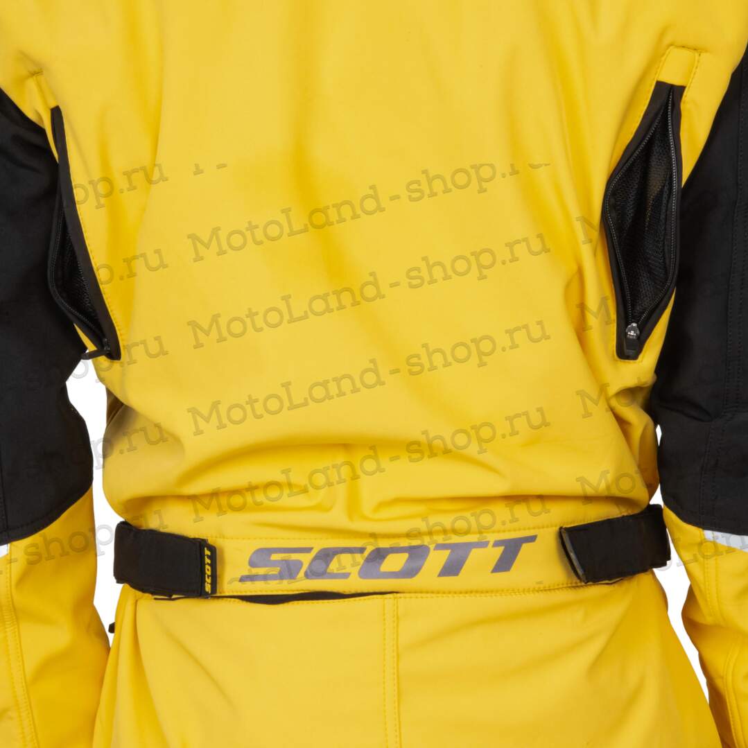 Комбинезон для снегохода SCOTT DS Shell Dryo One Piece (-5 C) №2 yellow-black (текстиль) (L)