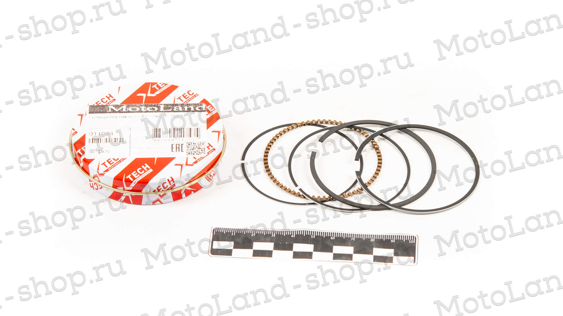 Кольца поршневые 4T d=61mm X-TECH