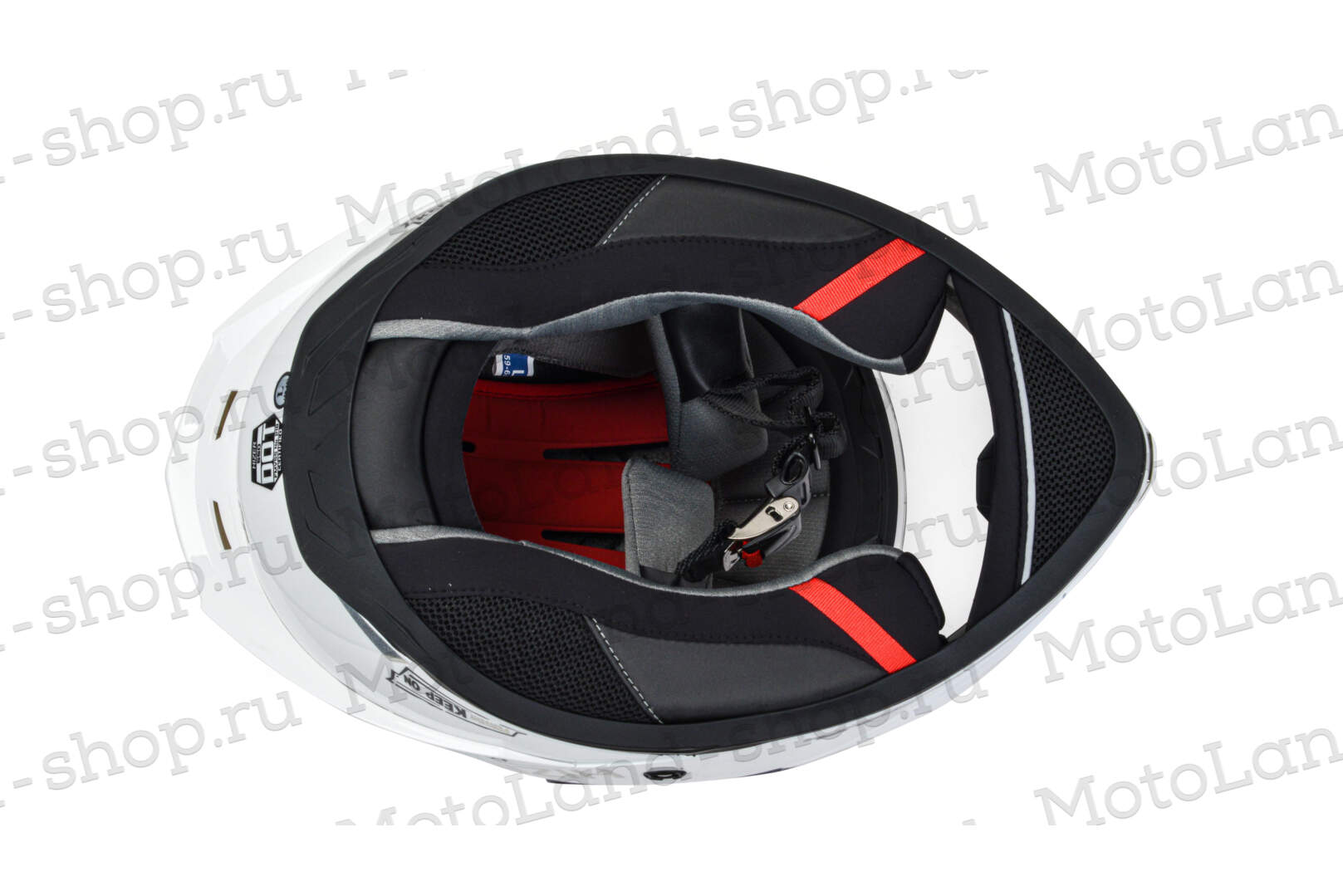 Шлем мото интеграл HIZER 550 №4 (XL) white Шлем мото интеграл HIZER 550 №4 (XL) white