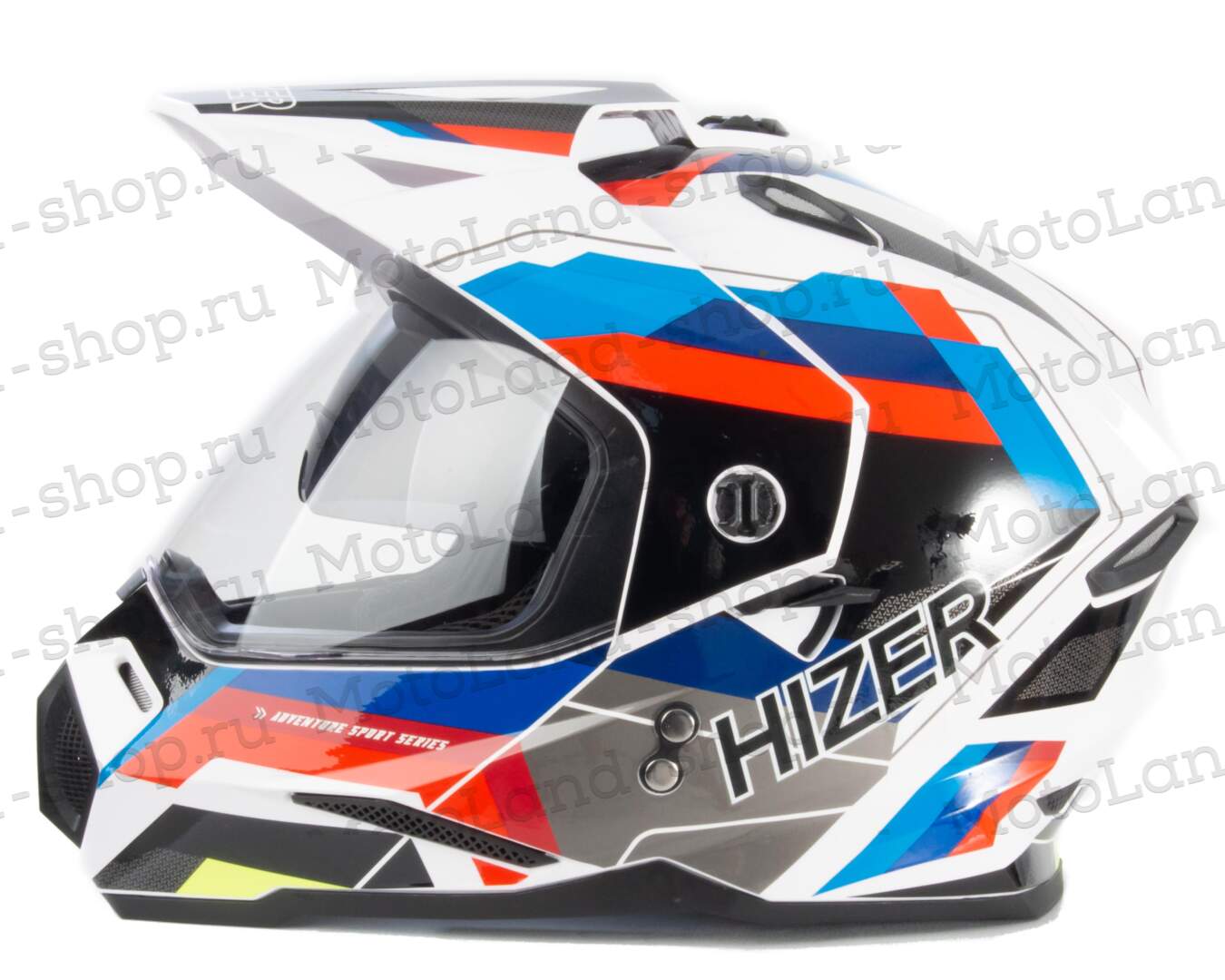Шлем мото мотард HIZER J6802 №7 (XL) ADVENTURE (2 визора) Шлем мото мотард HIZER J6802 №7 (XL) ADVENTURE (2 визора)