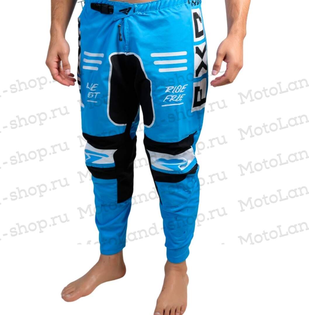 Штаны для мотокросса FXR №1 (XL) black/blue