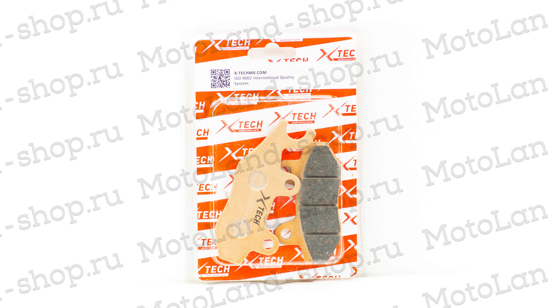 Колодки тормозные дисковые  №2 X-TECH (less-metallic) медь