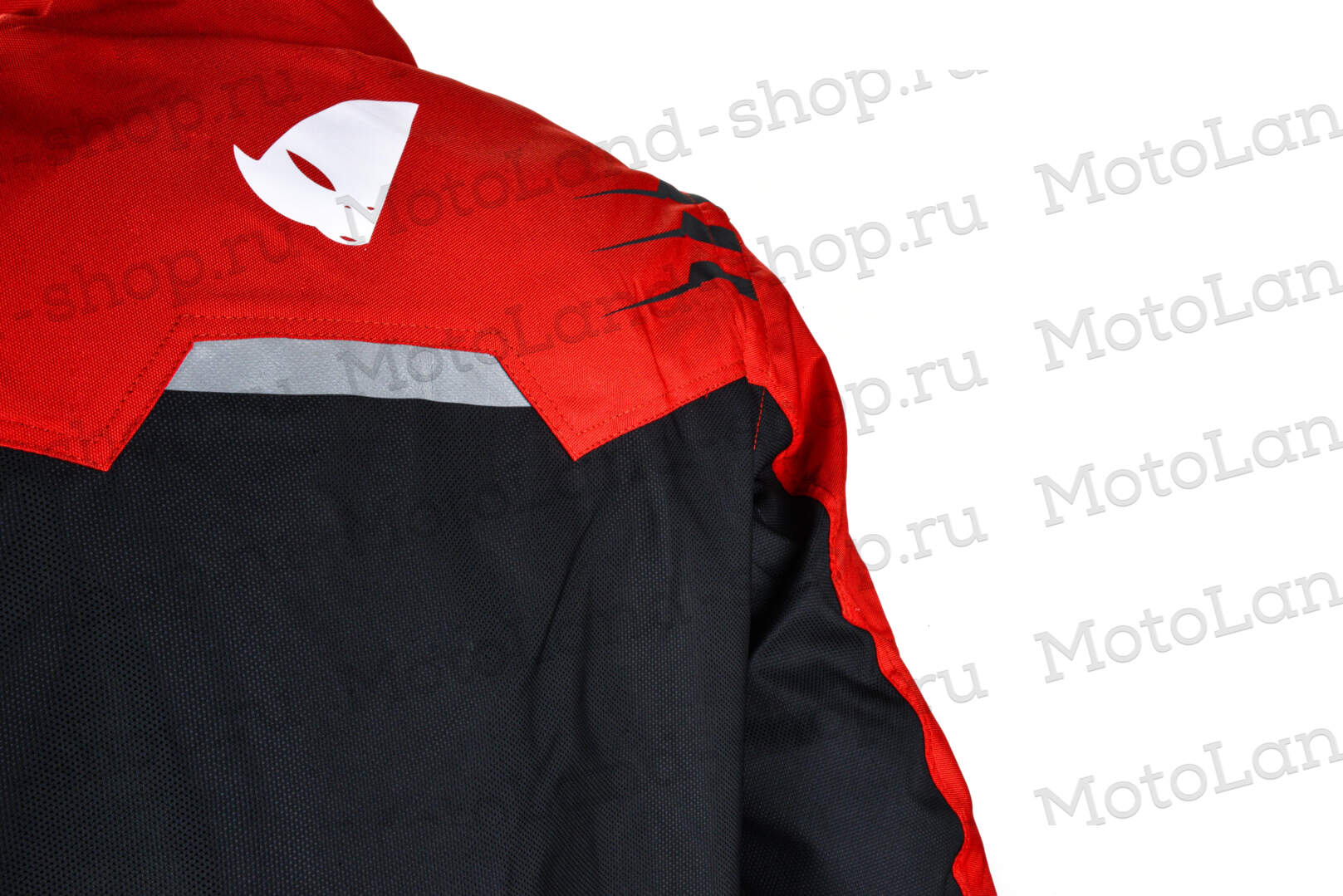 Куртка мото UFO №8 red (текстиль) (XL)