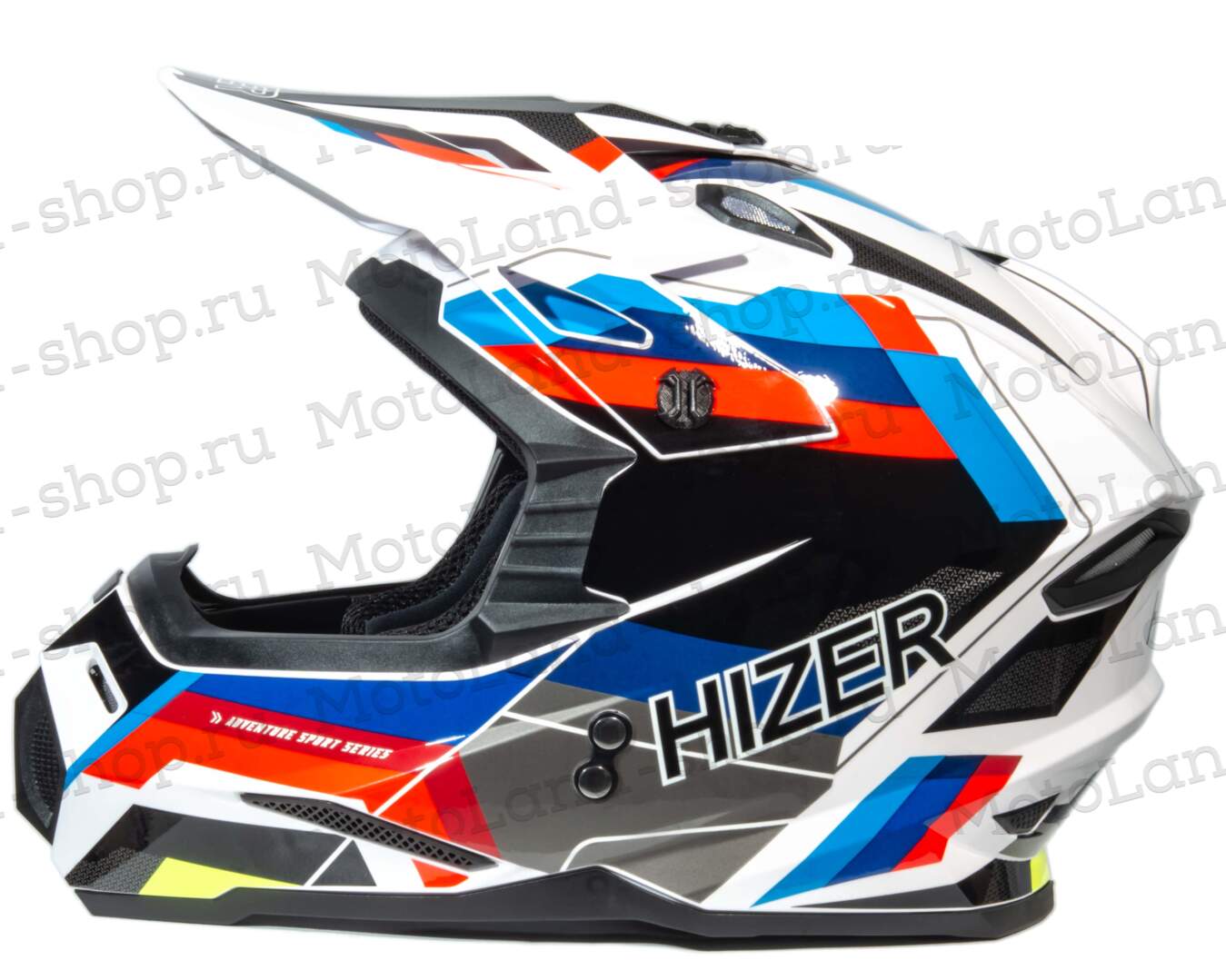 Шлем мото кроссовый HIZER J6801 №8 (L) ADVENTURE