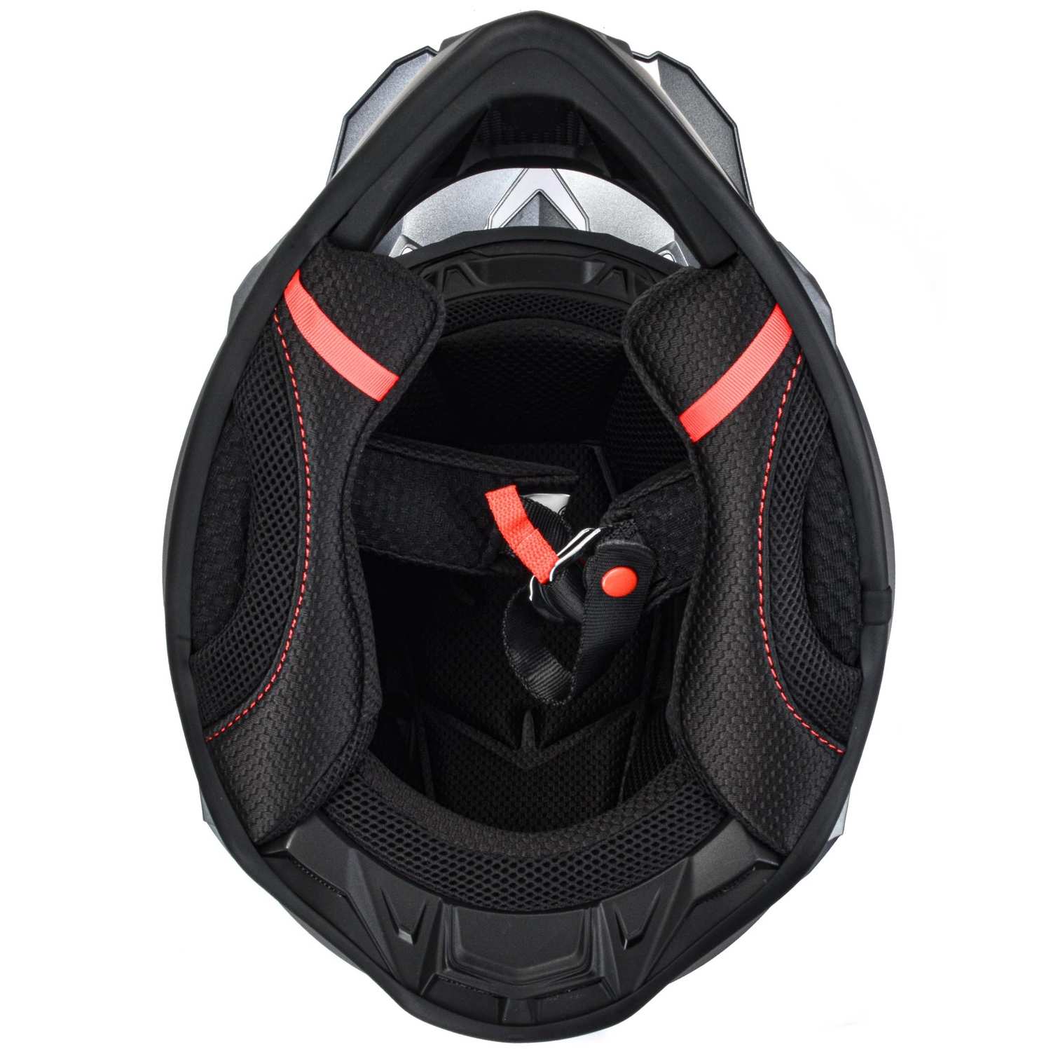 Шлем мото кроссовый GTX 635 №1 (S) GREY