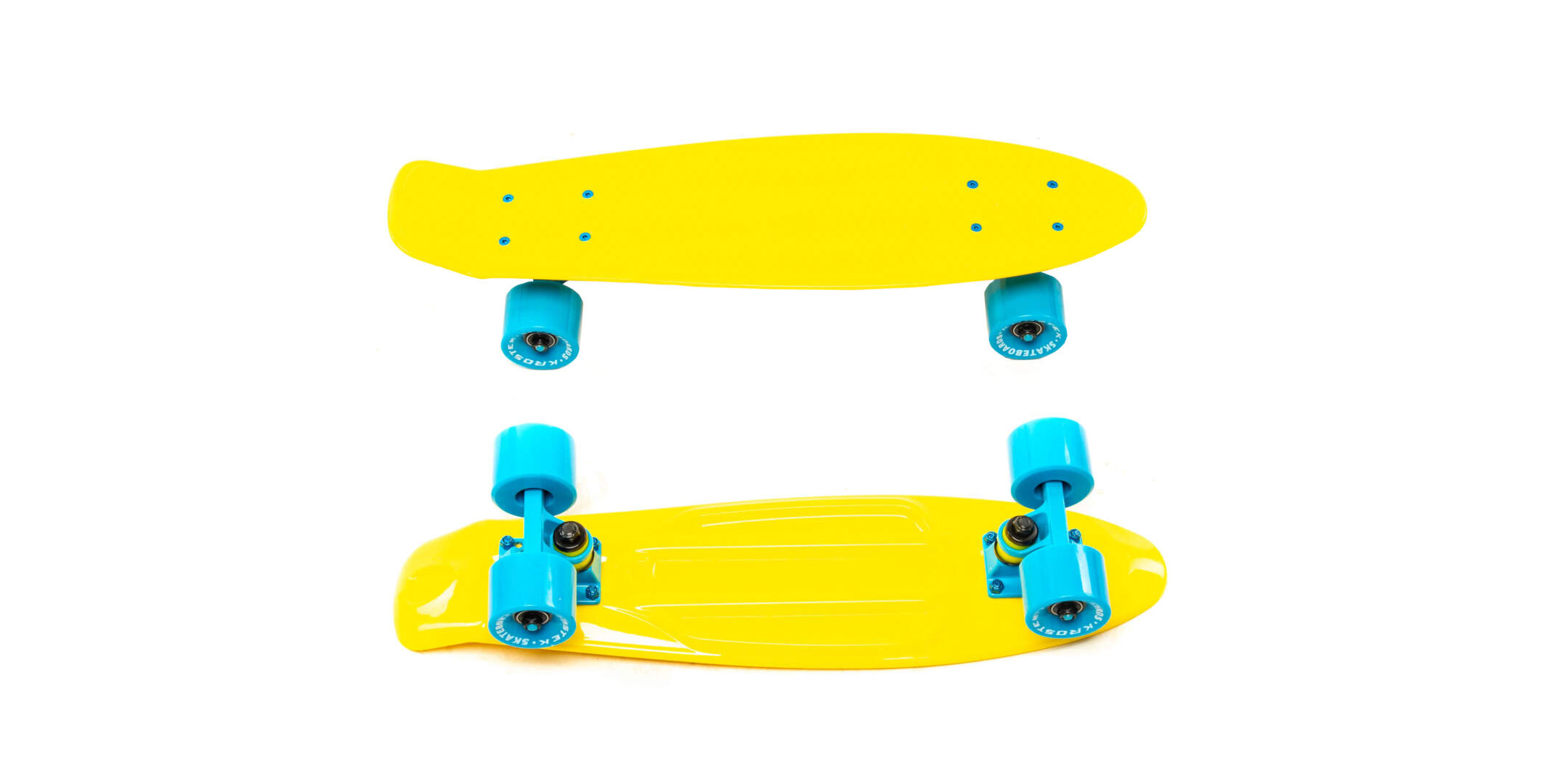 Скейтборд KROSTEK 17" PC17 №1 / YELOW
