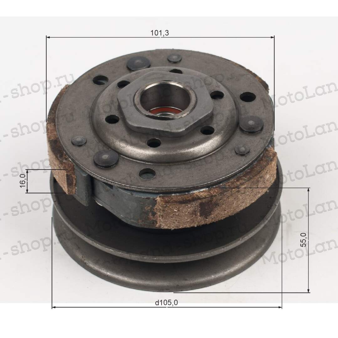 Барабан сцепления в сборе DIO50