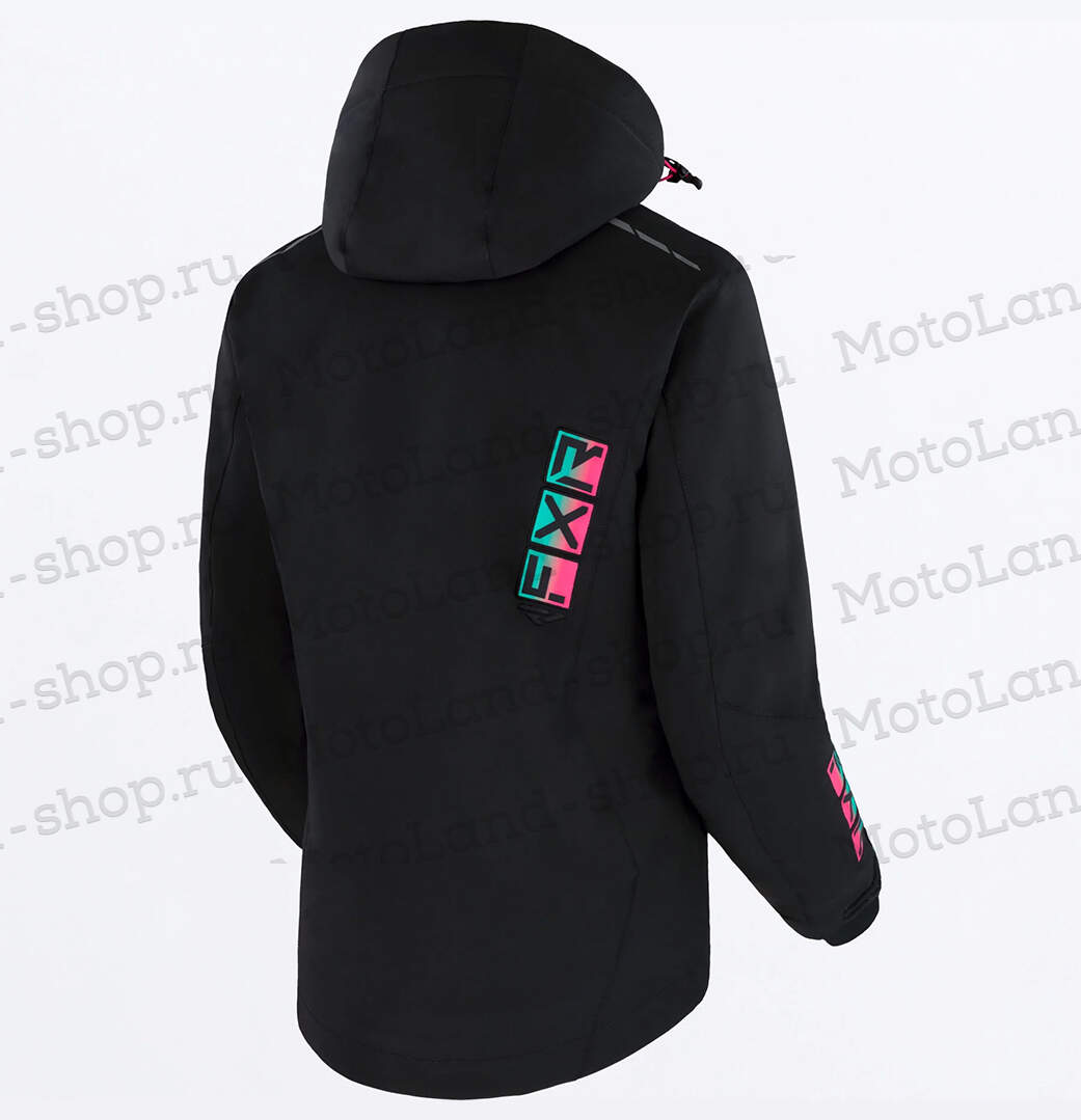 Куртка для снегохода (женская) FXR EVO FX №4 black (текстиль) (XL)