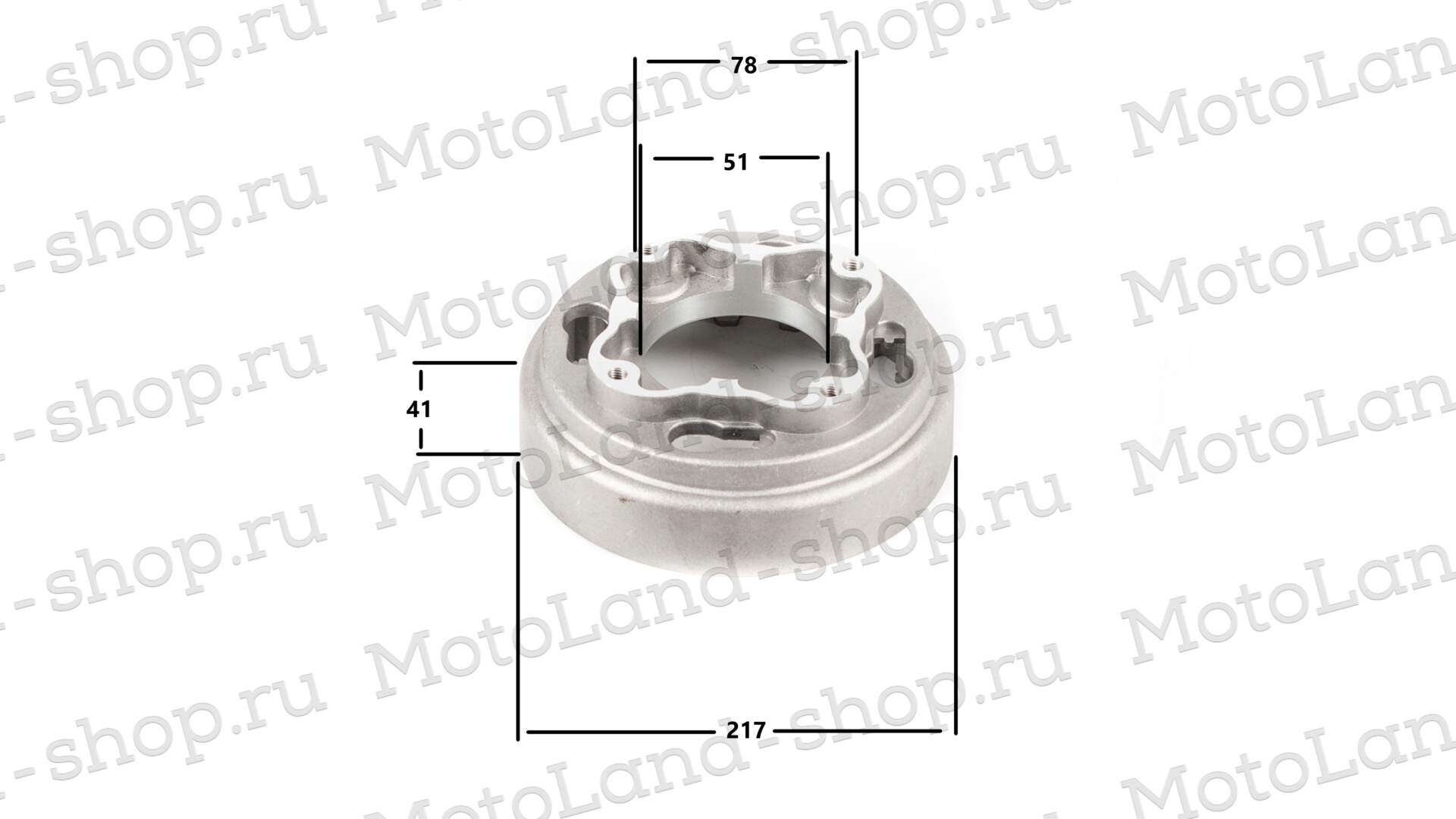 Шестерня сцепления внутренняя 139FMB,147FMH,152FMH 50-110см3