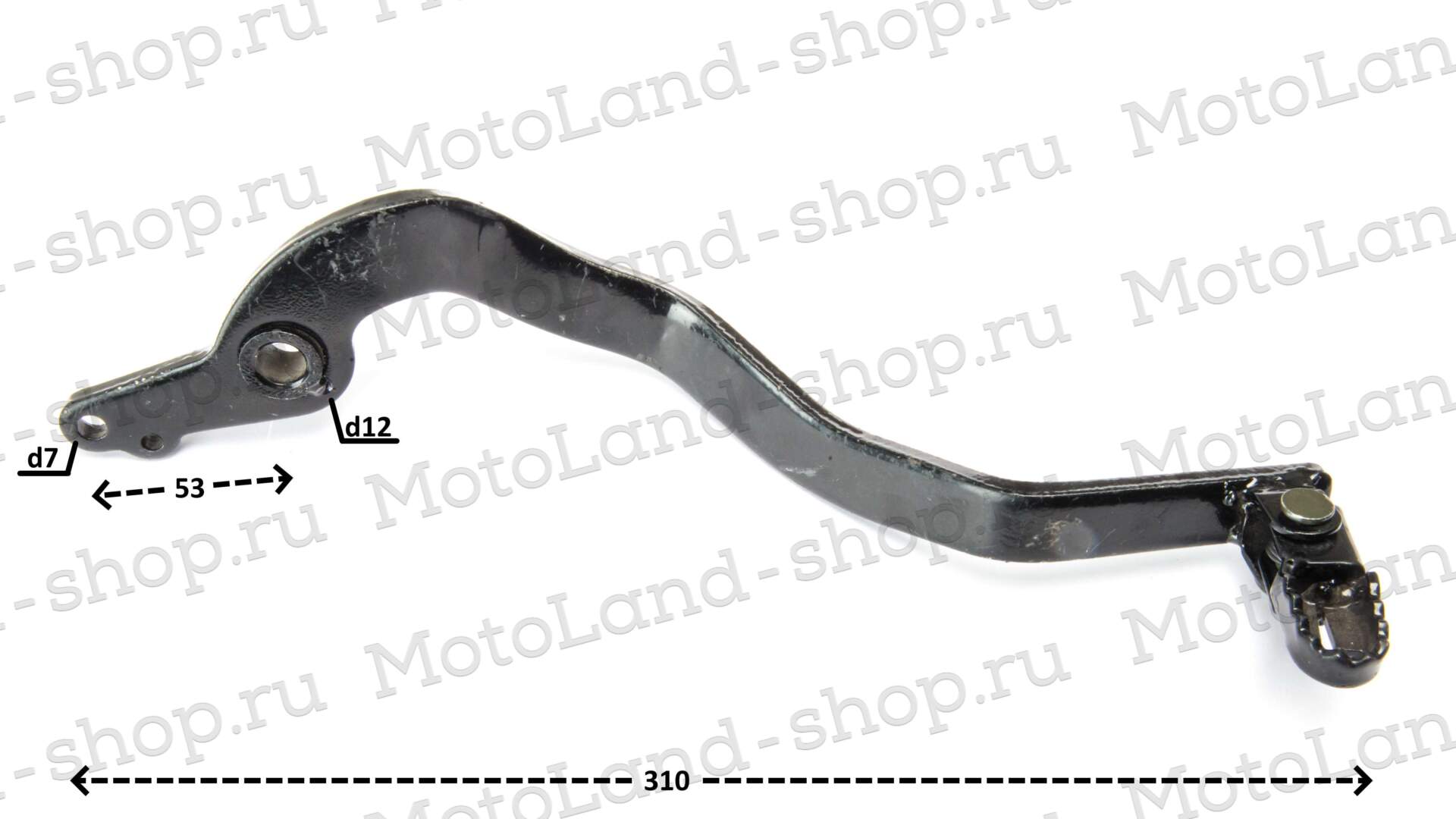 Педаль заднего тормоза ТТ250