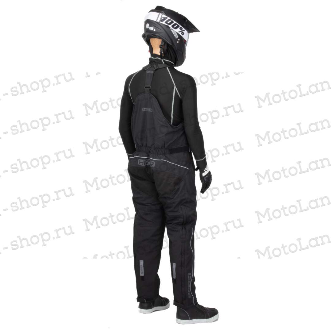 Штаны для снегохода HIZER №1 black (текстиль) (XL)