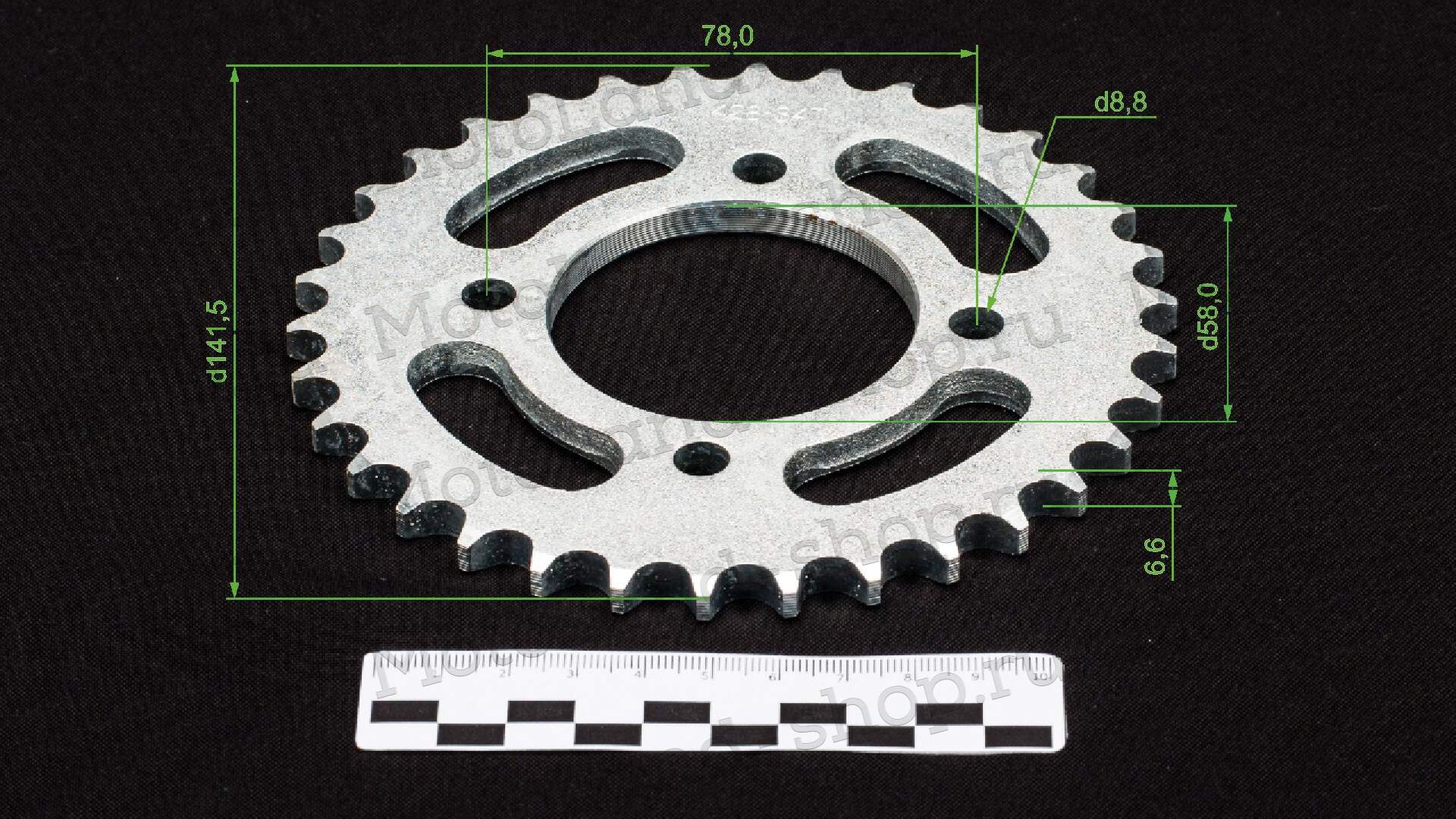Венец, звезда ведомая (428-34) CG/CB 4х78х58