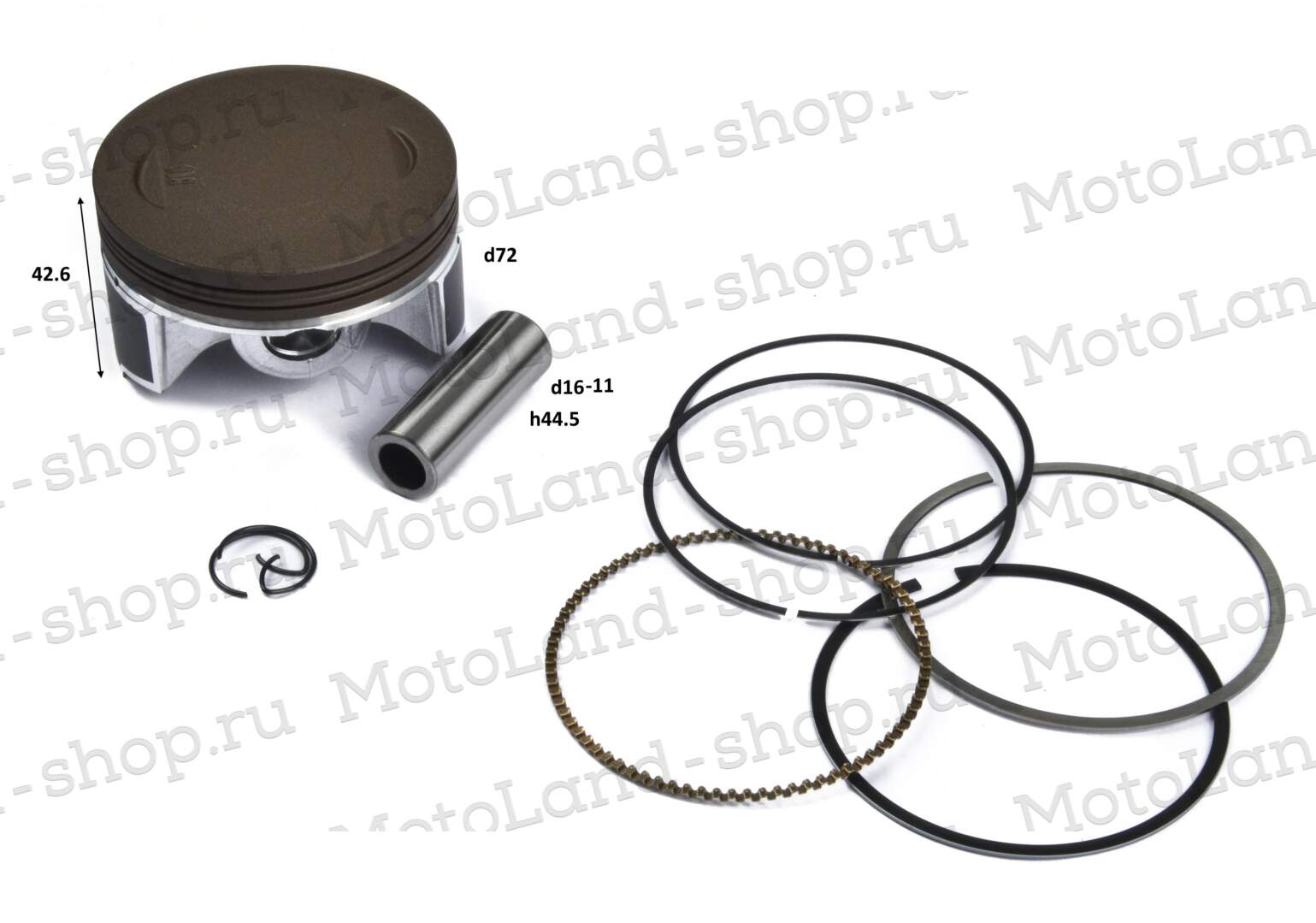 Поршень в сборе 172FMM (PR250)  X-TECH