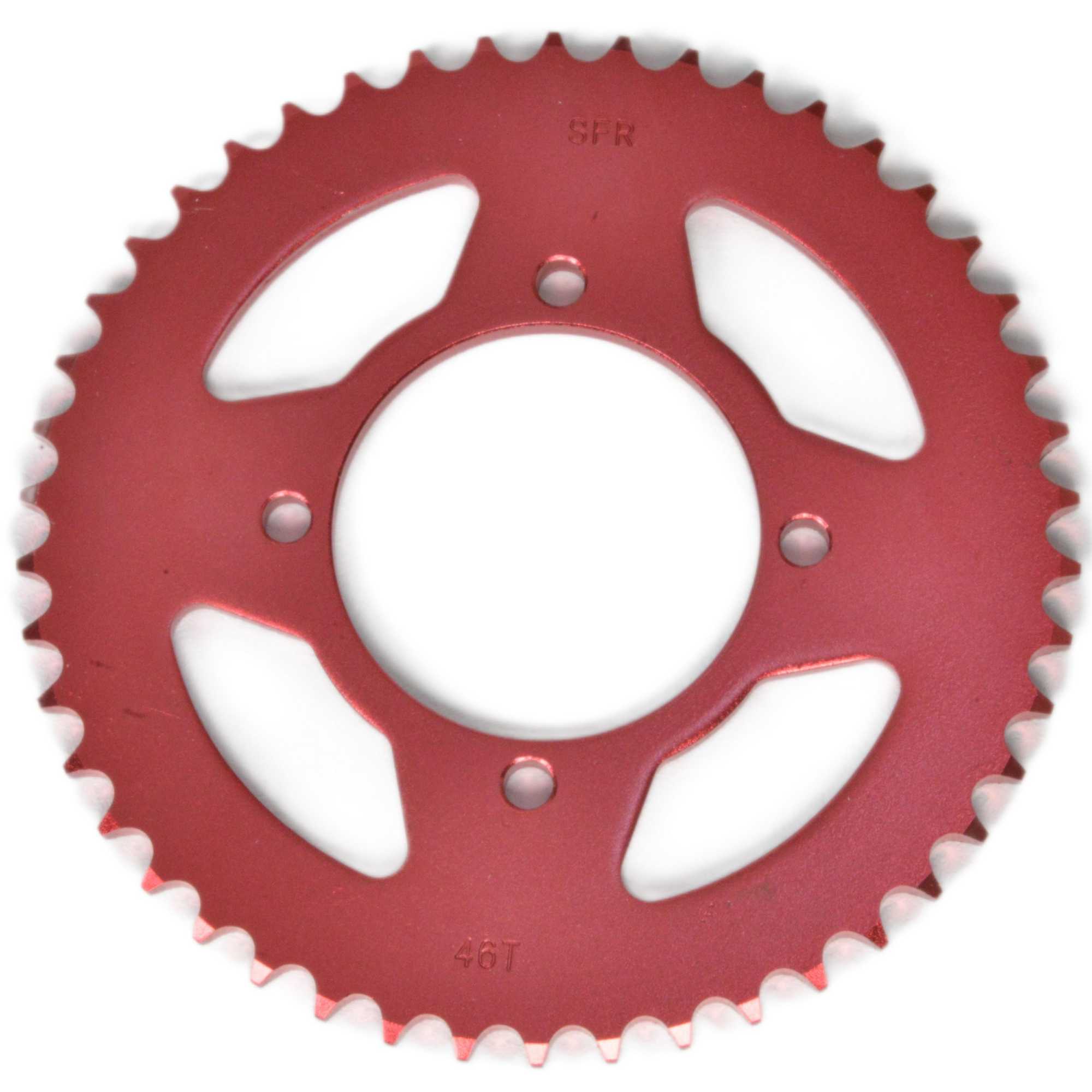 Венец, звезда ведомая (428H-46) SFR PIT BIKE 125-190 4х92х76 красная 