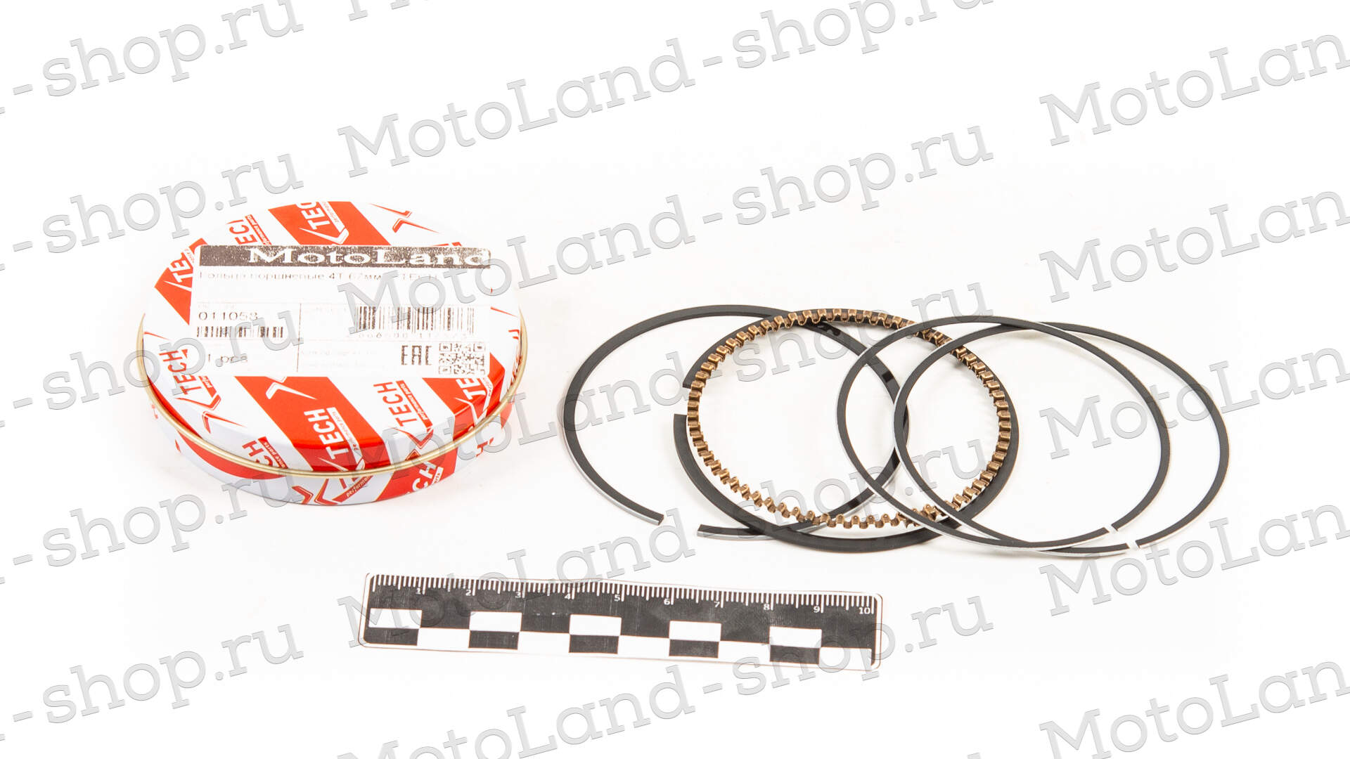 Кольца поршневые 4T d=67mm X-TECH