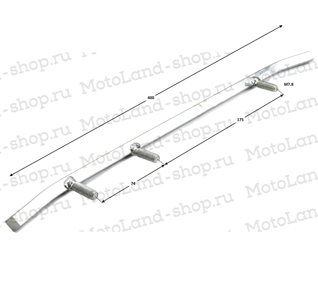 Конек лыжи снегоход BARS 200