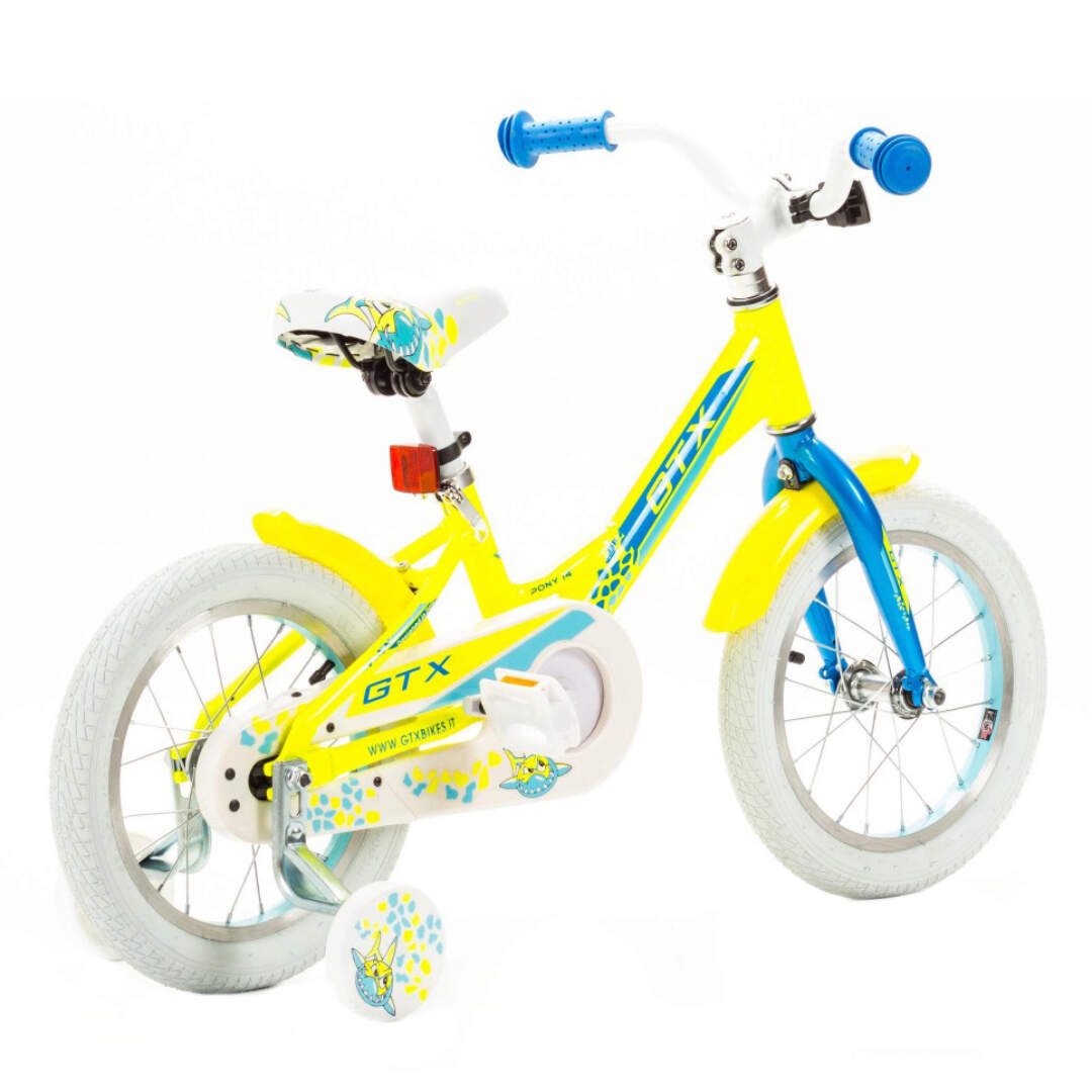 Велосипед 14" GTX PONY (рама 7.8") (000072) (желтый)