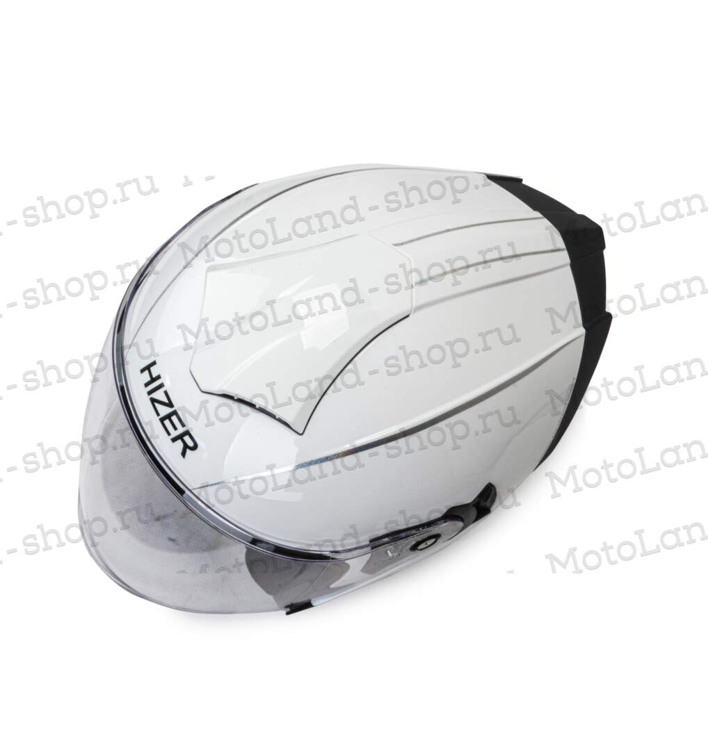 Шлем мото открытый HIZER 250 №2 (XL) white Шлем мото открытый HIZER 250 №2 (XL) white