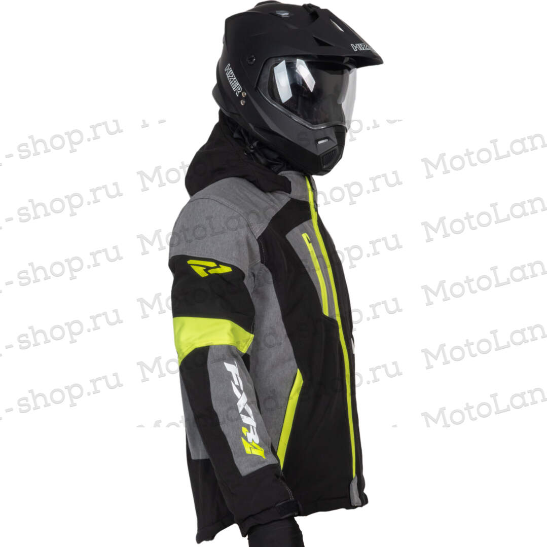 Куртка для снегохода FXR Yamaha Mission FX №6 black-gray (текстиль) (L)