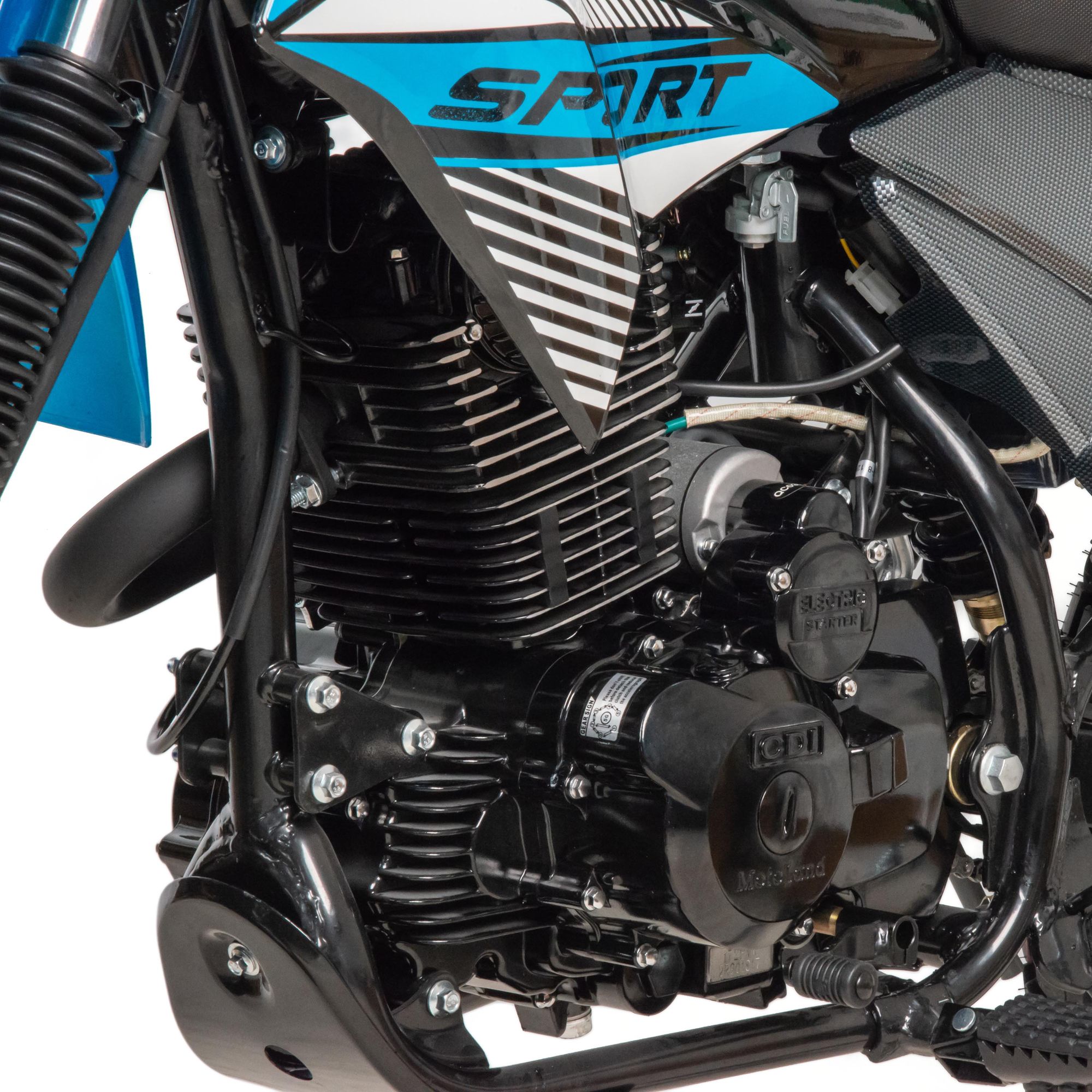 Мотоцикл Кросс 250 ENDURO LT (XF250-B) NEON синий