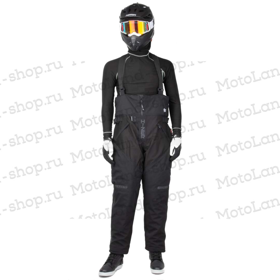 Штаны для снегохода HIZER №1 black (текстиль) (XXL) Штаны для снегохода HIZER №1 black (текстиль) (XXL)