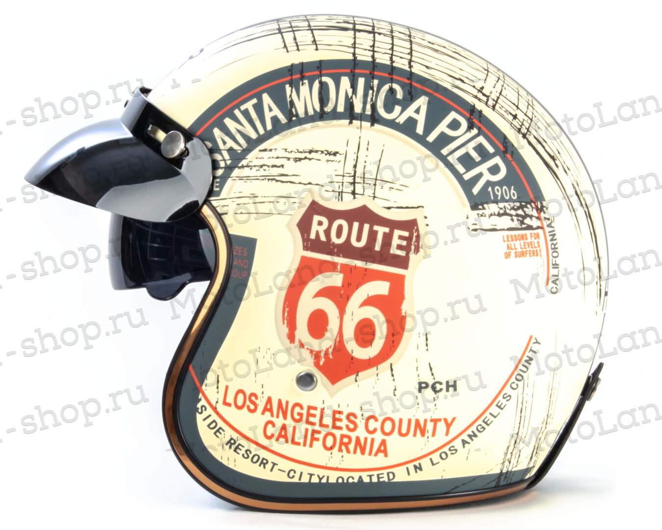 Шлем мото открытый HIZER J510 №1 (S)