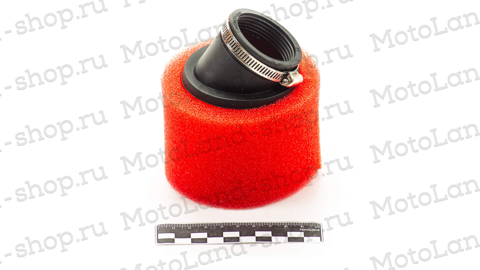 Фильтр возд. нулевик №2 (d=45mm) поролон красный