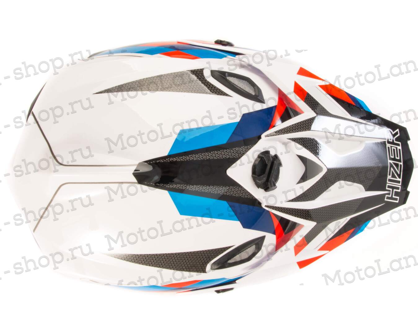 Шлем мото кроссовый HIZER J6801 №8 (L) ADVENTURE