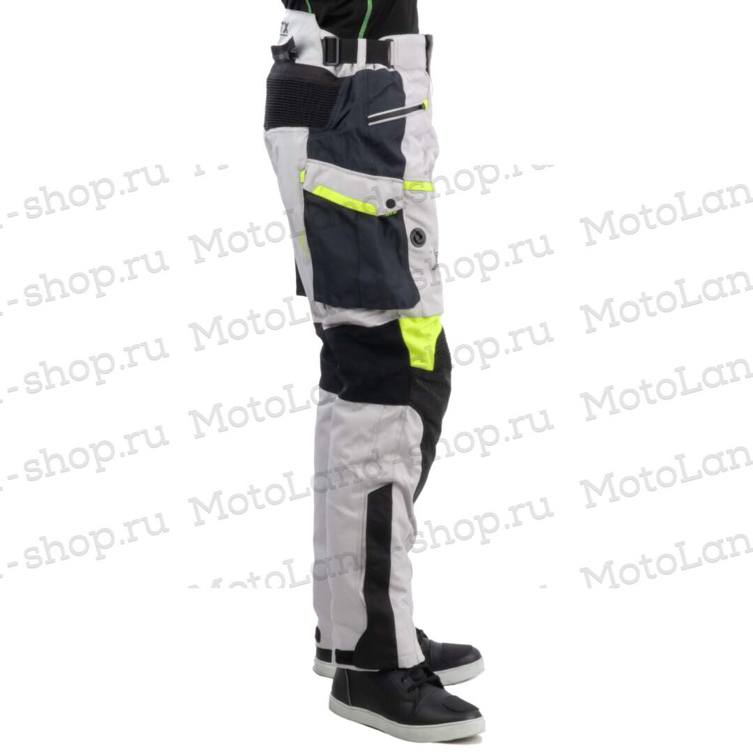 Штаны мотоциклетные (текстиль) GTX EJ-3002 BLACK/LIGHT GREY/NAVY (S)