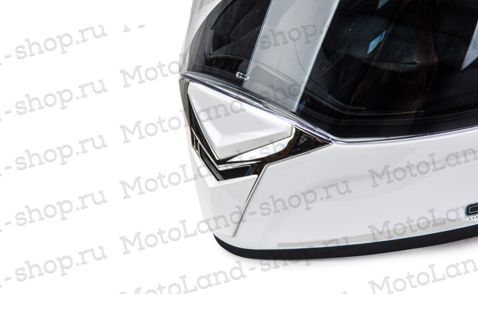 Шлем мото интеграл HIZER 550 №4 (XL) white Шлем мото интеграл HIZER 550 №4 (XL) white