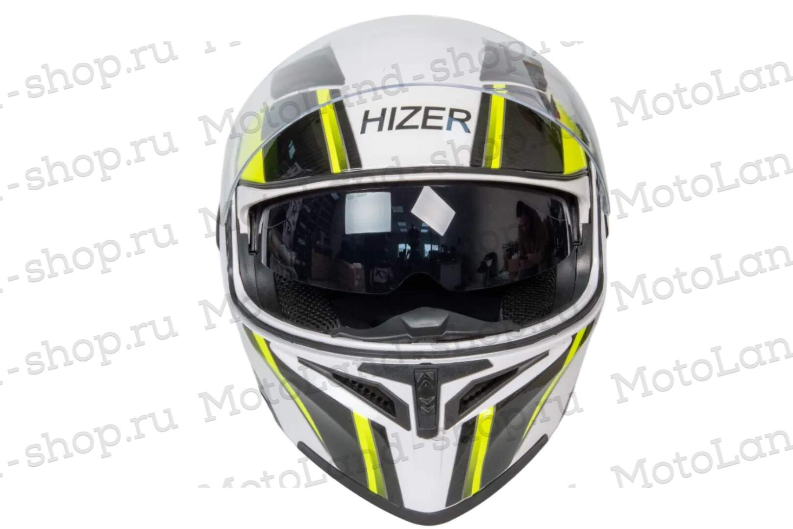 Шлем мото модуляр HIZER J5902 №2 (M) (2 визора)