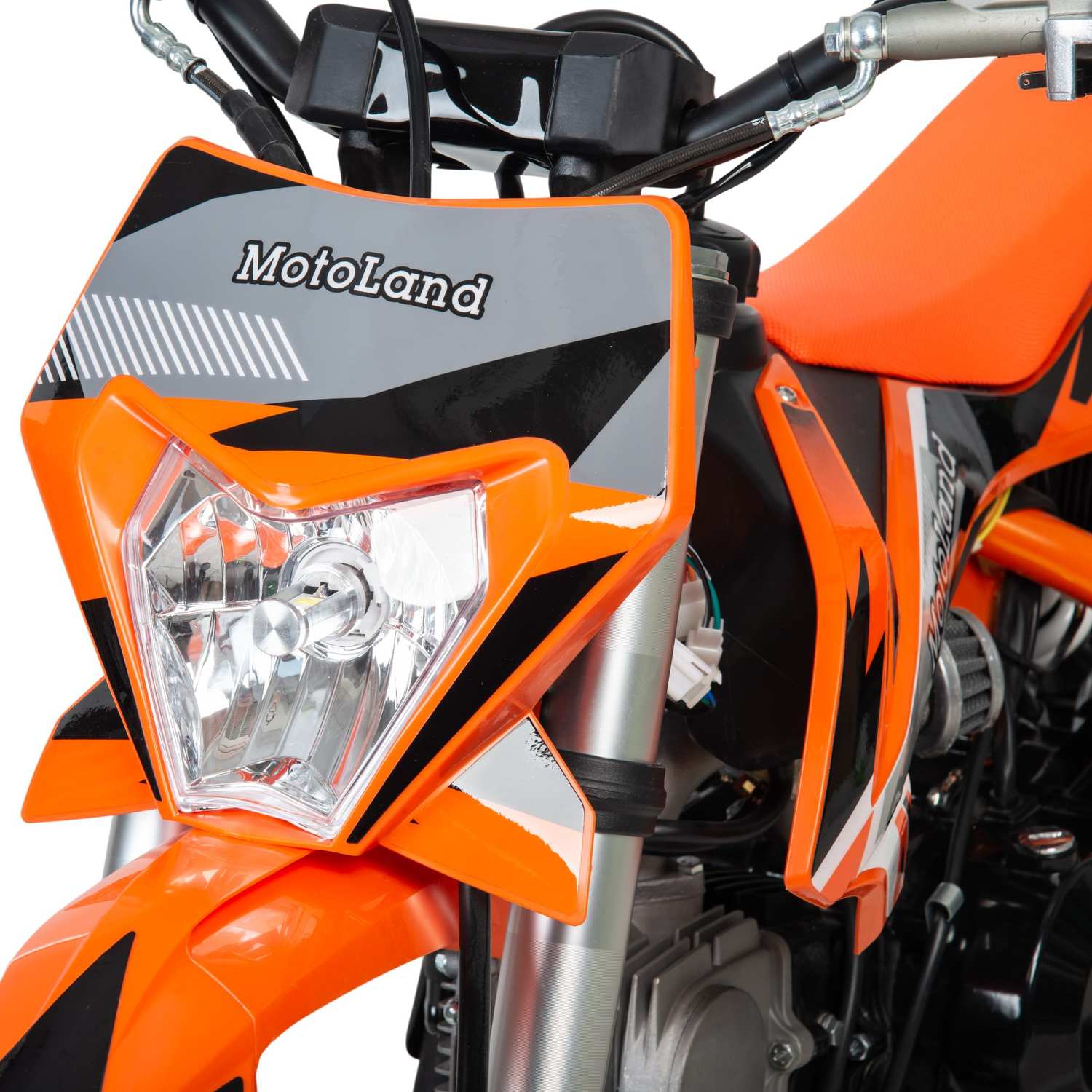 Питбайк  Motoland 125 SX 125 E 14/12  оранжевый 