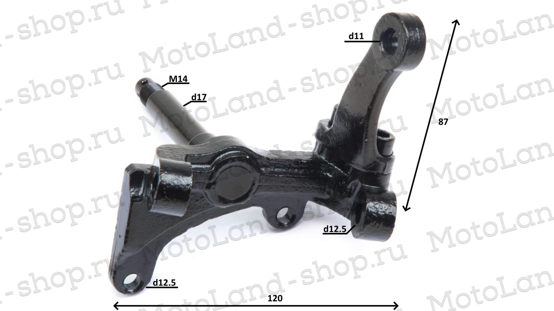 Кулак поворотный левый SHARK 200