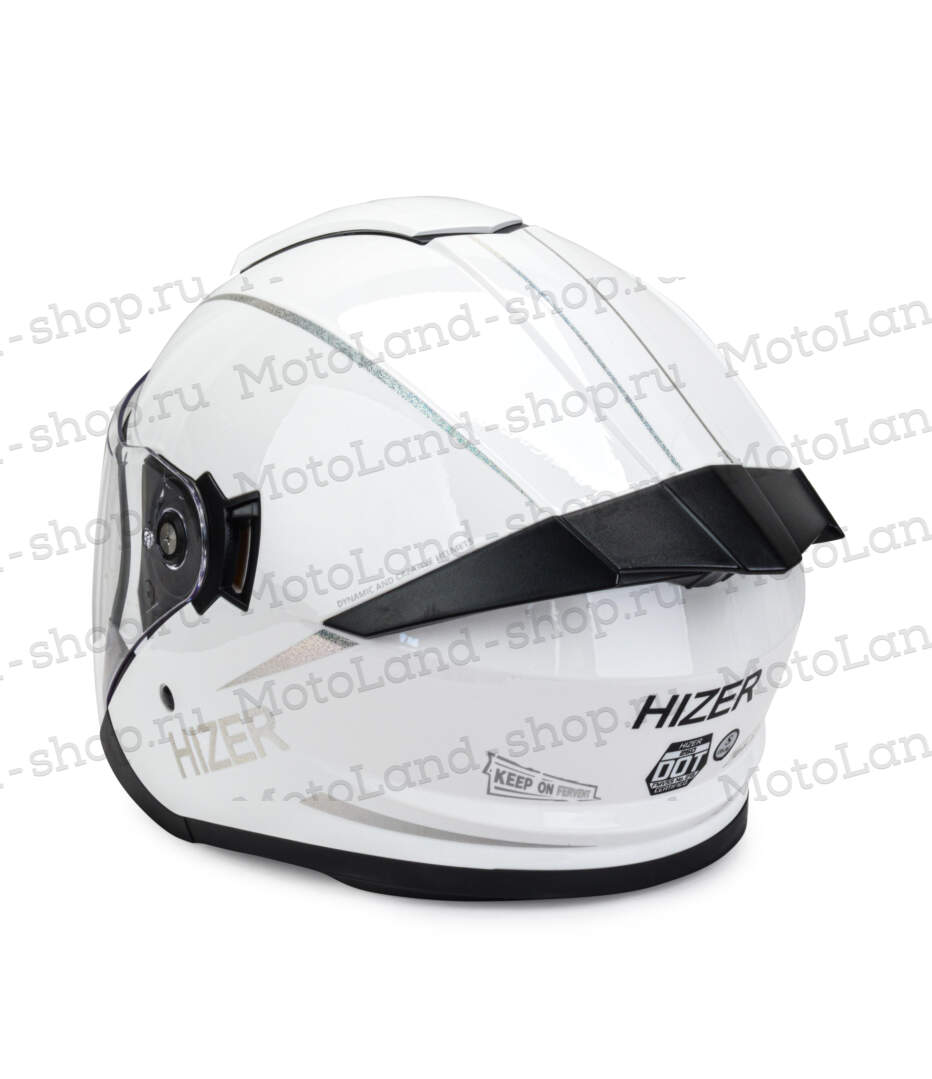 Шлем мото открытый HIZER 250 №2 (XL) white Шлем мото открытый HIZER 250 №2 (XL) white
