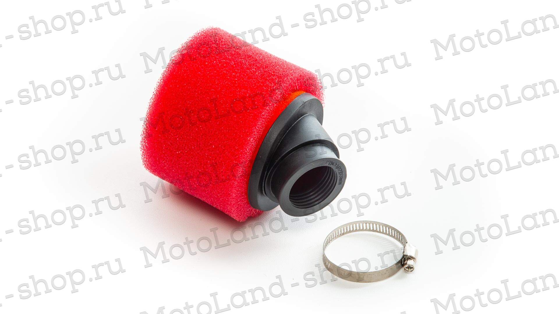 Фильтр возд. нулевик №2 (d=32mm) поролон красный