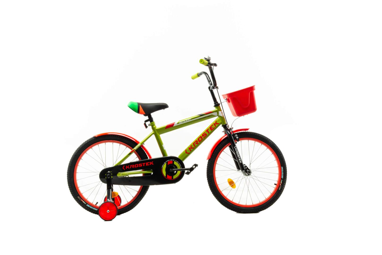 Велосипед 20" KROSTEK RALLY (зеленый)
