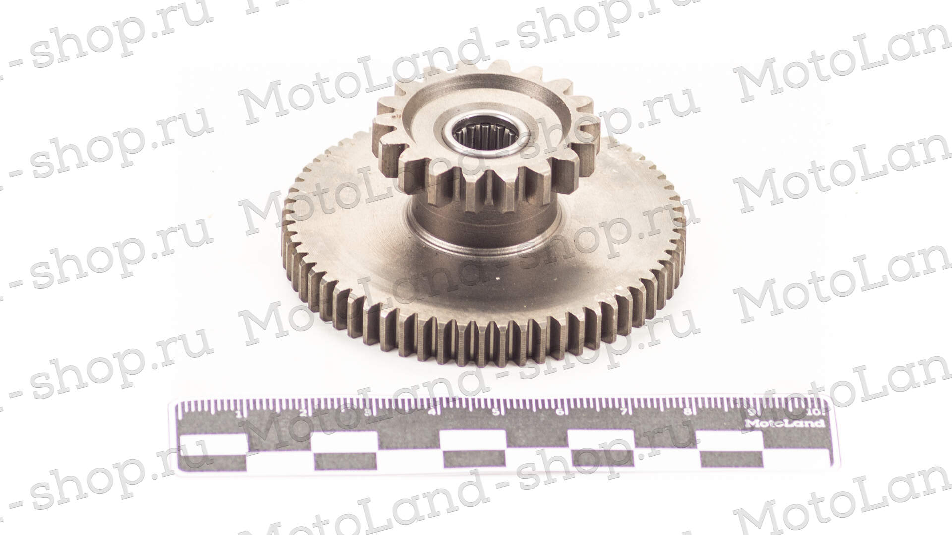 Шестерня большая двойная редукт. старт. 162FMJ(CG150D)163FML(CG200-A)167FML-3(CG200D-B)167FMM(CG250)