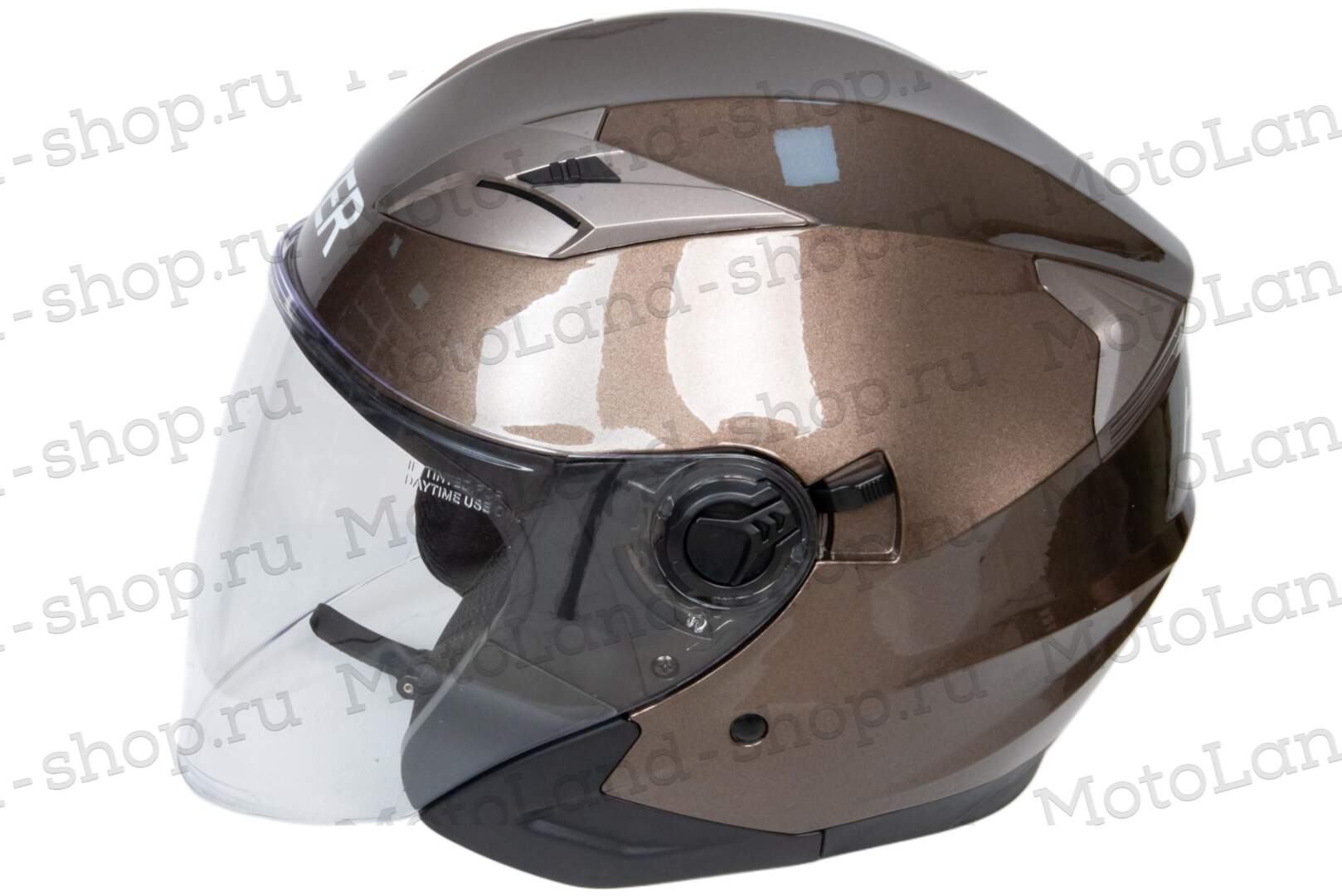 Шлем мото открытый HIZER B208 №1 (XL) gray (2 визора)