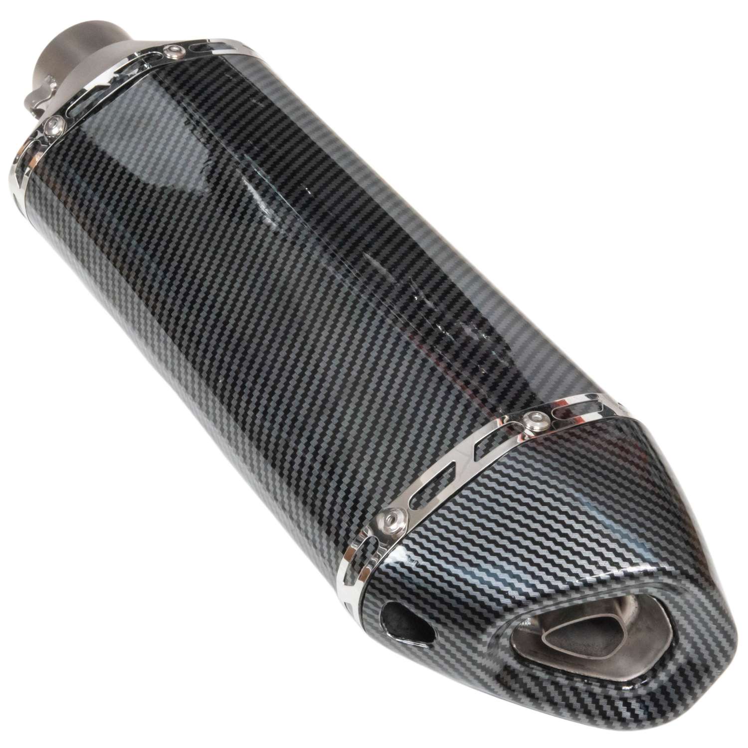 Глушитель AKRAPOVIC  №1 шестигранный карбон