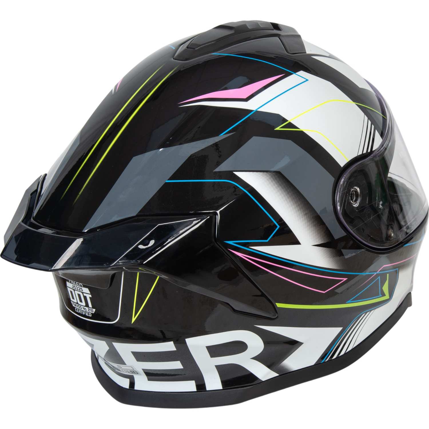 Шлем мото интеграл HIZER J5325 №4 (S) gray